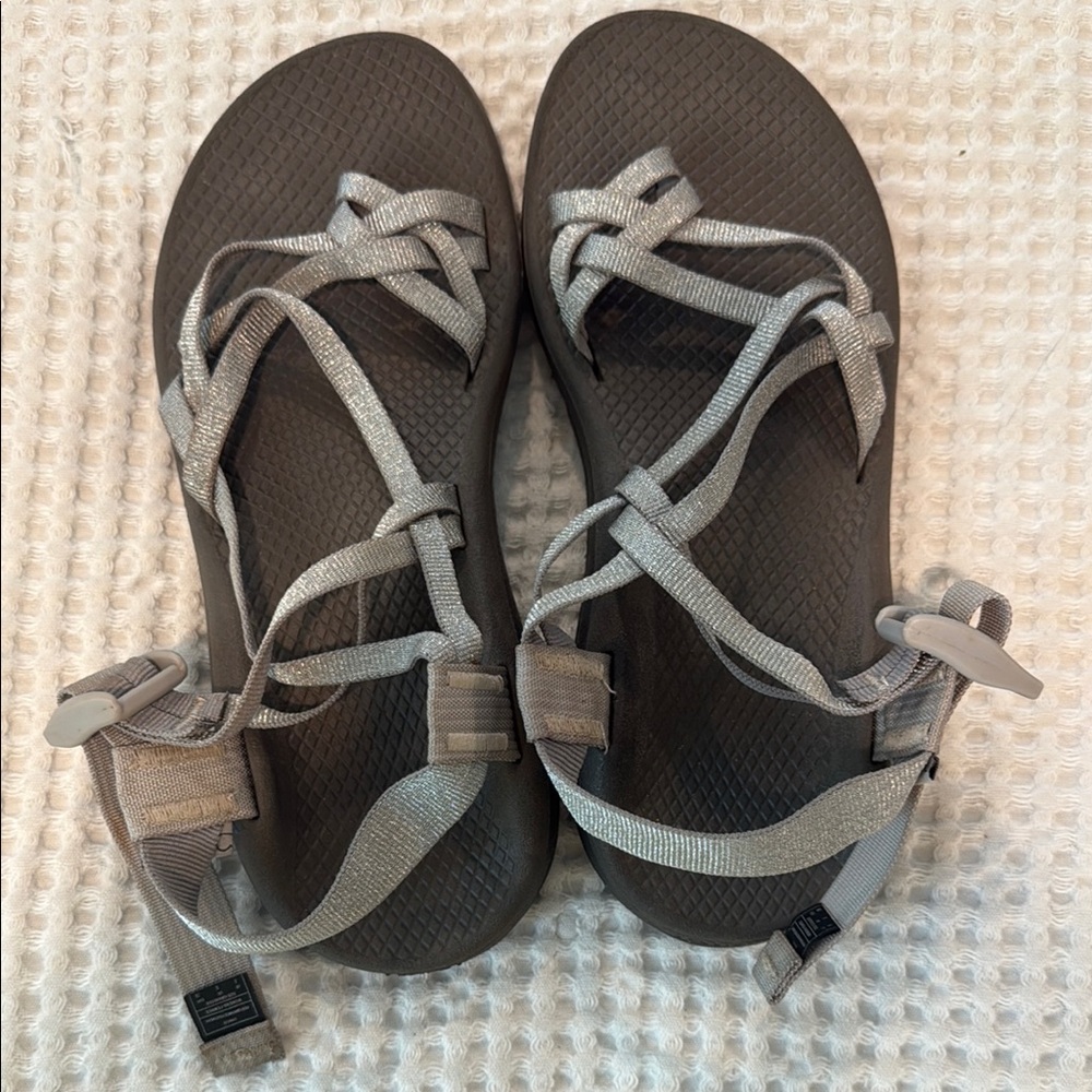 Chaco Women's Sandals in Gray and Silver